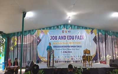 Job dan Edu Fair, Market Day  dan Purna Siswa Kelas XII SMKN 1 Pleret